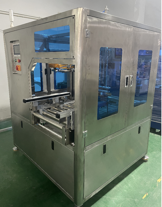 全自动胶带缠绕封箱机XZD-6601line-SS