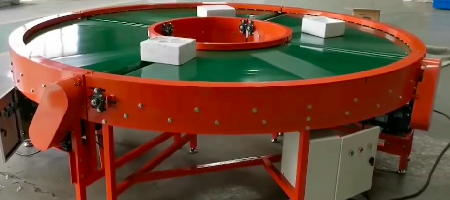 环形皮带输送机-转弯输送机-生产流水线输送带