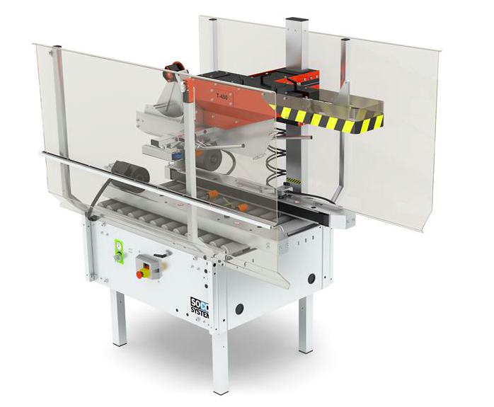 丹麦进口SOCO封箱机维修保养皮带更换