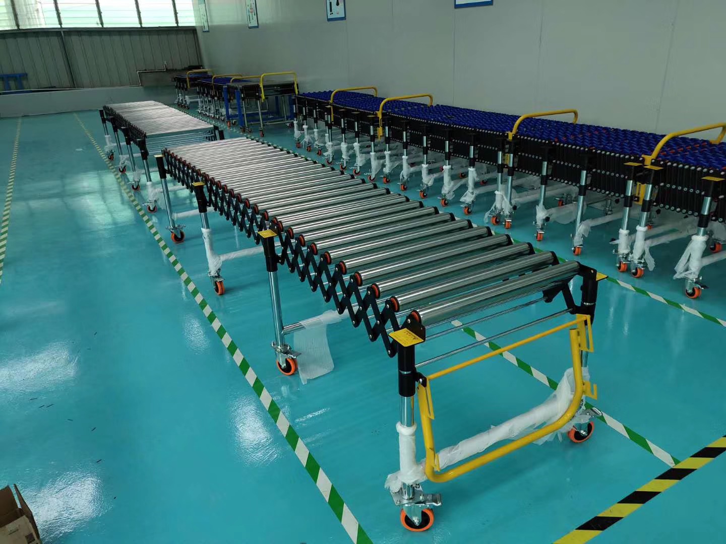 福来伦-斜坡皮带机-重庆无动力滚筒输送机