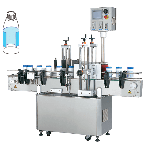 贴标机调整中心轴